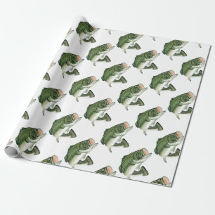 Grote Mouth Bass Cadeaupapier