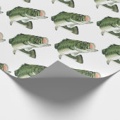Grote Mouth Bass Cadeaupapier (Hoek)