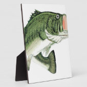 Grote Mouth Bass Fotoplaat (Zijkant)