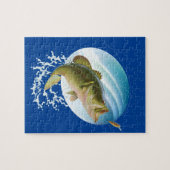 Grote Mouth Bass Legpuzzel (Horizontaal)