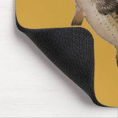 Grote Mouth Bass Mousepad Muismat (Hoek)