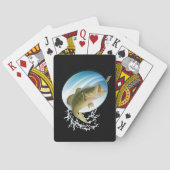 Grote Mouth Bass Pokerkaarten (Achterkant)