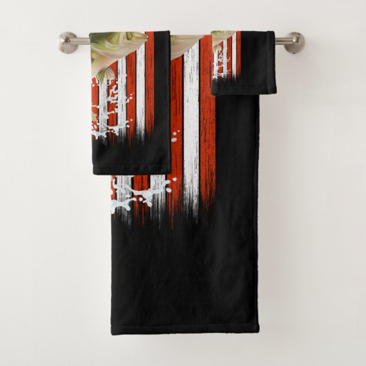 Grote Mouth Bass Vissen VS Bad Handdoek (Insitu)