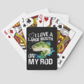 Grote Muil op Mijn Hengel Pokerkaarten (Achterkant)