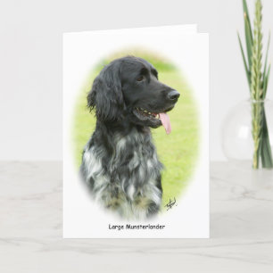 Grote Münsterlander 9W020D-065 ovaal Kaart