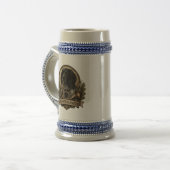 Grote Munsterlander (logo) Bierpul (Voorkant links)