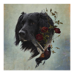 Grote Münsterlander met fazant Foto Afdruk