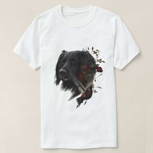 Grote Münsterlander met fazant T-Shirt (Design voorkant)