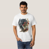 Grote Munsterlander met fazant T-shirt (Voorkant volledig)