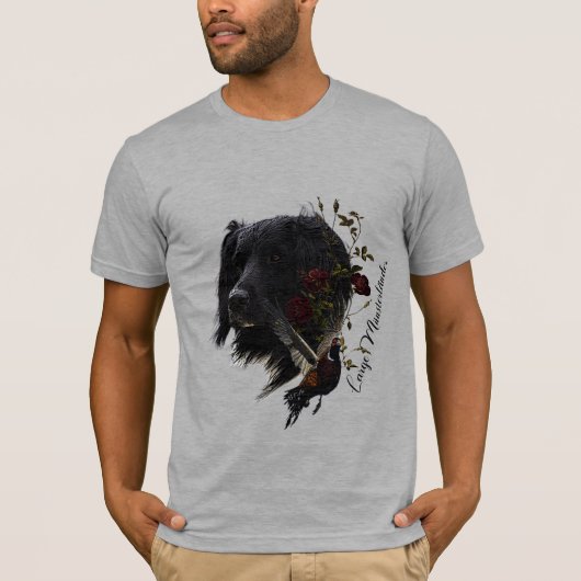 Grote Münsterlander met fazant T-shirt (Voorkant)