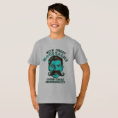 Grote Mustache T-shirt (Voorkant volledig)
