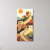 Grote Muur Canvas Afdruk (Voorkant)