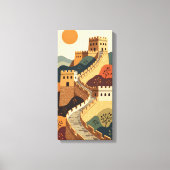 Grote Muur Canvas Afdruk (Voorkant)