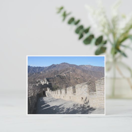 grote muur china briefkaart (Staand voorkant)