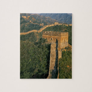 Grote Muur die door het gebergte slingert, China Legpuzzel