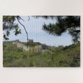 Grote muur - Groen Uitzicht Legpuzzel (Horizontaal)