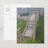 Grote muur, Jinshanling, China Briefkaart (Voorkant / Achterkant)
