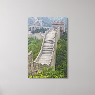 Grote Muur, Jinshanling, China Canvas Afdruk