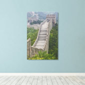 Grote Muur, Jinshanling, China Canvas Afdruk (Insitu (Houten vloer))