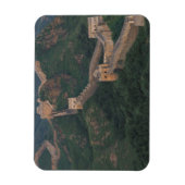 Grote Muur slingerend door bergen. Magneet (Verticaal)