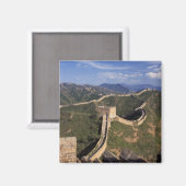 Grote Muur slingerend door de berg, Magneet (Voorkant / Achterkant)