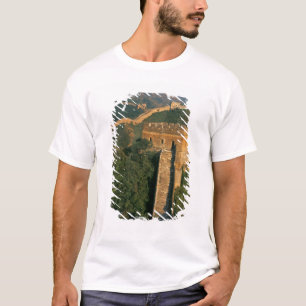 Grote Muur slingerend door het gebergte, China T-shirt