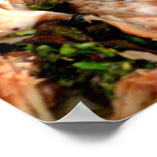 Grote muur van Baklava Poster (Hoek)