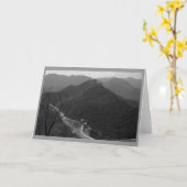 "Grote Muur van China #1 " Kaart (Gele Bloem)