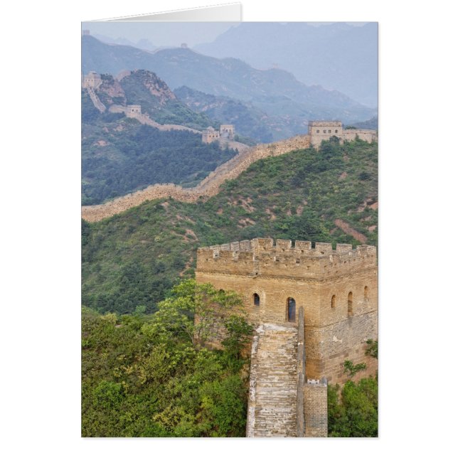 Grote Muur van China bij Jinshanling, China. 2 (Voorkant)