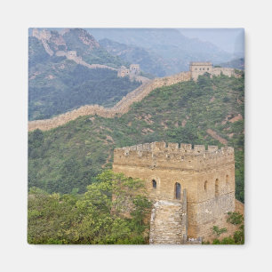 Grote Muur van China bij Jinshanling, China. 2 Magneet
