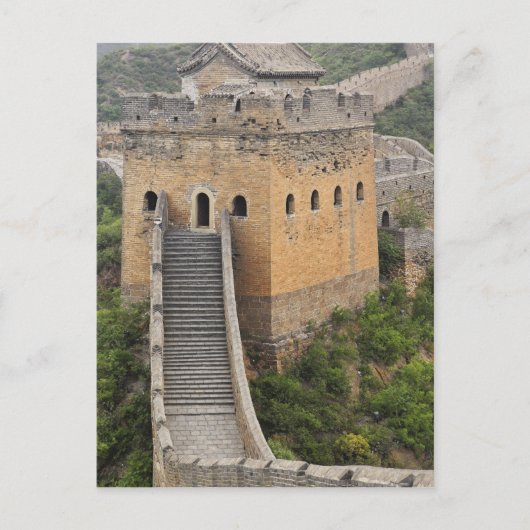Grote muur van China bij Jinshanling, China, Azië  Briefkaart (Voorkant)