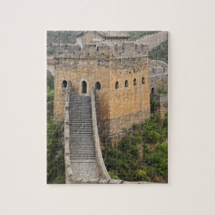 Grote muur van China bij Jinshanling, China, Azië  Legpuzzel