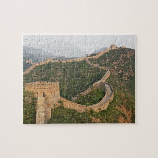 Grote muur van China bij Jinshanling, China, Azië Legpuzzel (Horizontaal)