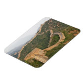 Grote muur van China bij Jinshanling, China, Azië Magneet (Linkerzijde)