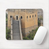 Grote muur van China bij Jinshanling, China, Azië  Muismat (Met muis)