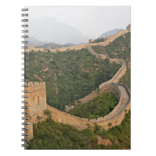 Grote muur van China bij Jinshanling, China, Azië Notitieboek