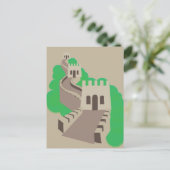 Grote Muur van China Briefkaart (Staand voorkant)