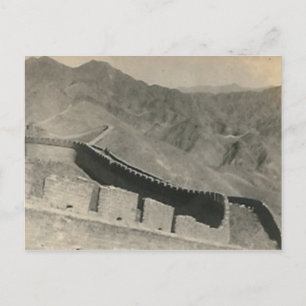 grote muur van china - briefkaart