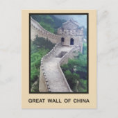 Grote Muur van China Briefkaart (Voorkant)