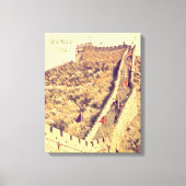 Grote muur van China Canvas Afdruk (Voorkant)