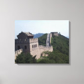 Grote muur van china canvas print (Voorkant)
