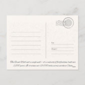 Grote muur van China Feestdagenkaart (Achterkant)