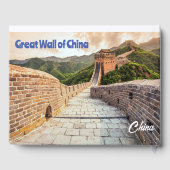 Grote muur van China Gastenboek (Achterkant)