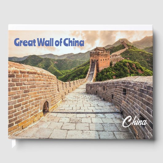 Grote muur van China Gastenboek (Voorkant)