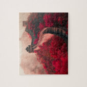 Grote Muur van China in Herfst Jigsaw Puzzel (Verticaal)