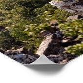 Grote muur van China, JianKou onherstelde sectie. Poster (Hoek)