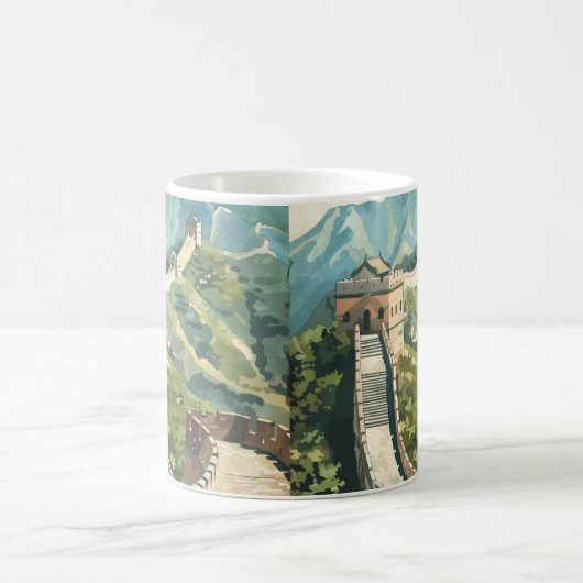 Grote muur van China Koffiemok (Center)