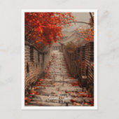 Grote Muur van China Kunst reis beroemde plaats Briefkaart (Voorkant)