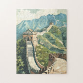 Grote muur van China Legpuzzel (Verticaal)