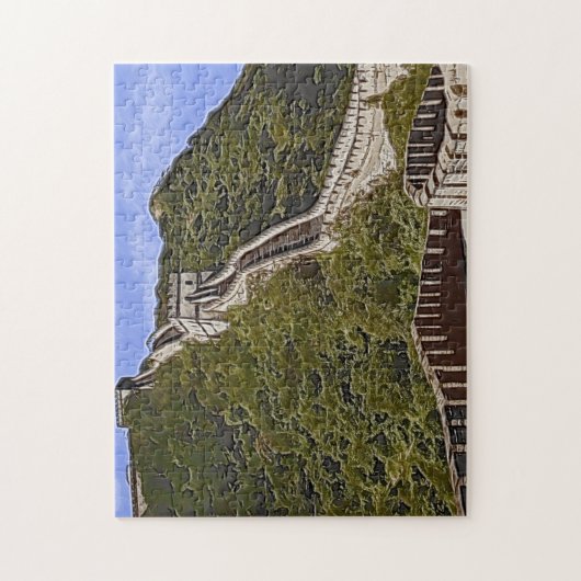 Grote muur van China Legpuzzel (Verticaal)
